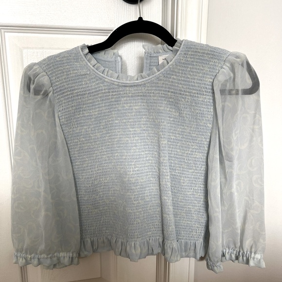 Wilfred pale blue top *never worn* - Picture 2 of 10